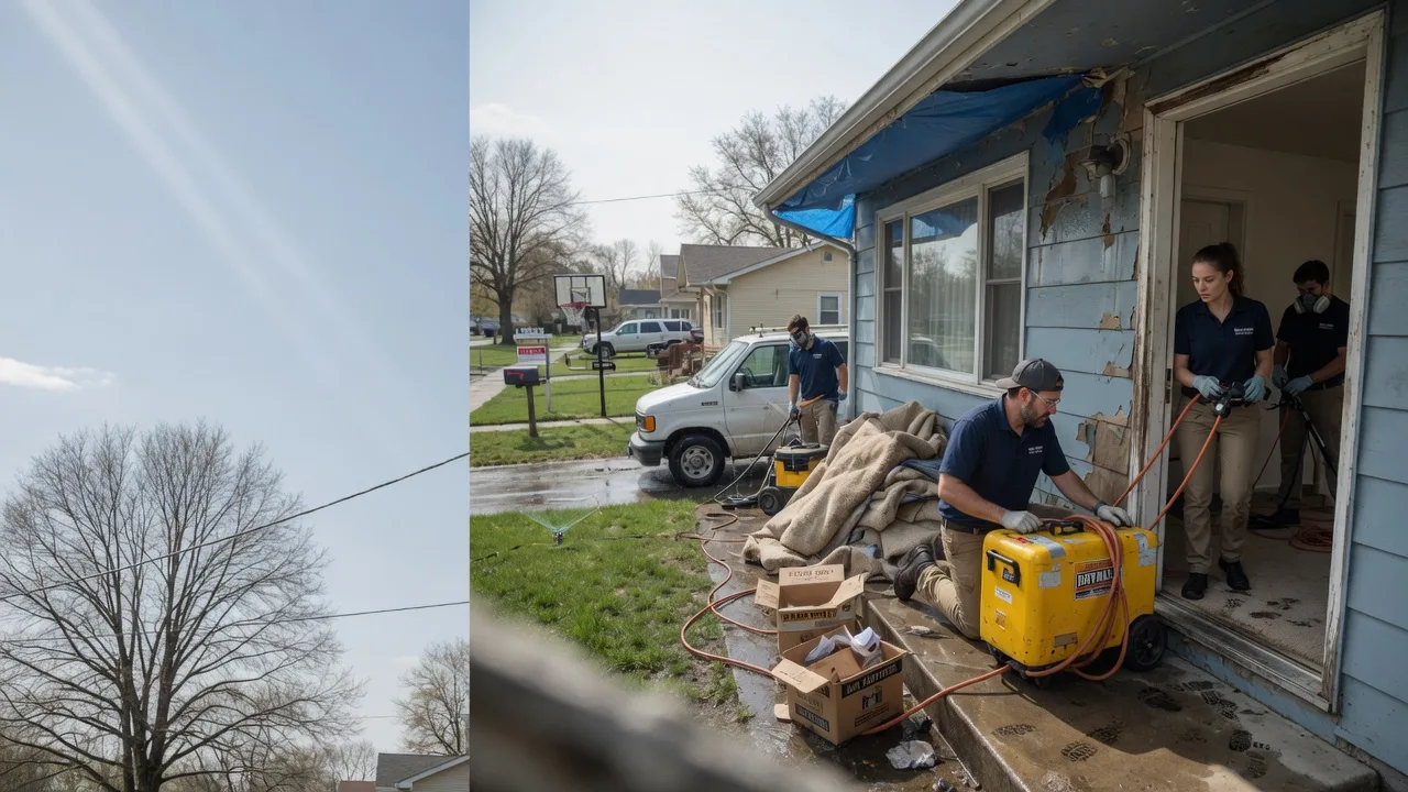 Basement Flood Cleanup in New Wilmington, PA near me